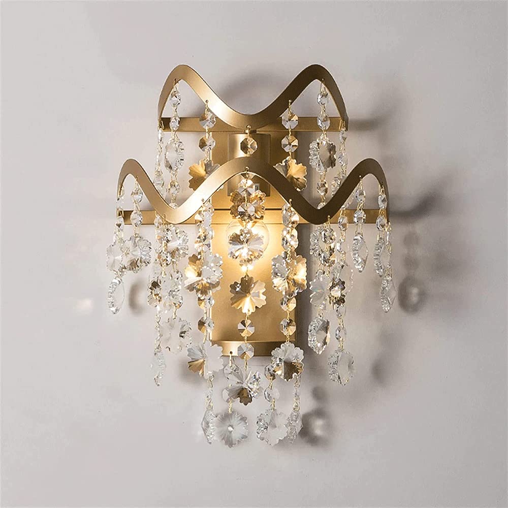 Portalámparas de Lujo Americano E27 de Cristal, Cristal Ciruela de Moda, iluminación de decoración de Sala de Estar, Dormitorio, Pasillo, cafetería y Montaje en Pared
