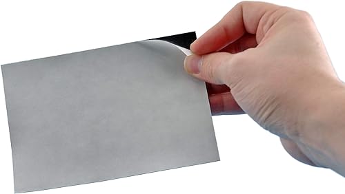 Neil Enterprises Inc. Imanes autoadhesivos de 4" x 6" - Paquete de 25