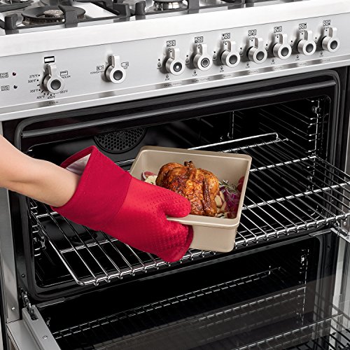 OXO Luva de forno de silicone Good Grips - vermelha