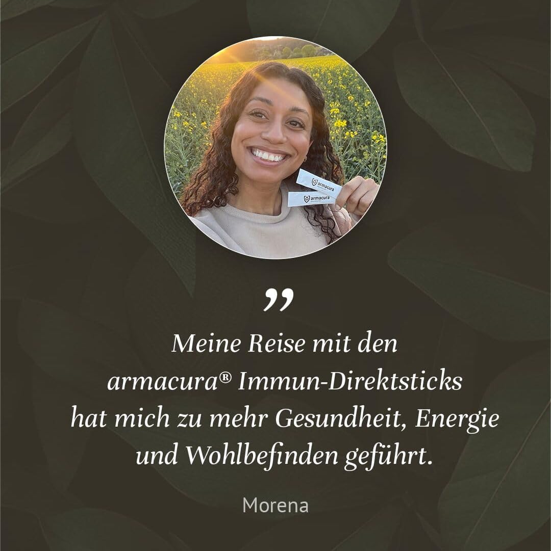 Immun Direktsticks – Mit Vitamin C, Vitamin D & Zink zur Unterstützung der normalen Funktion des Immunsystems¹ – 30 Colostrum-Pulver-Sticks mit Lactoferrin & Manukahonig – Ideal für unterwegs