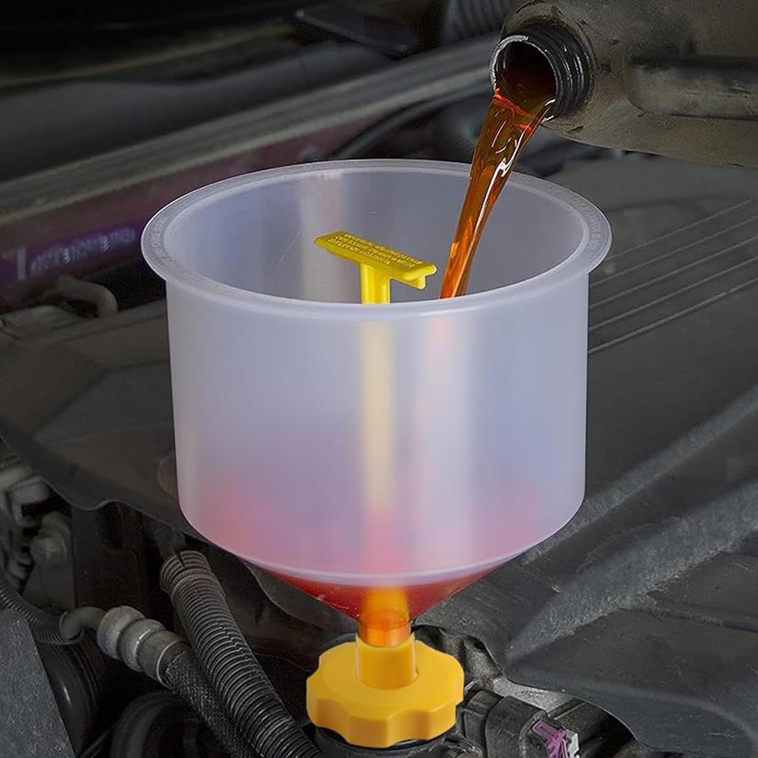 Kit Embudo de Llenado de Refrigerante Anti-Derrames 12 Piezas Universal para Radiador de Automóvil con Adaptadores Múltiples y Tubo de Extensión