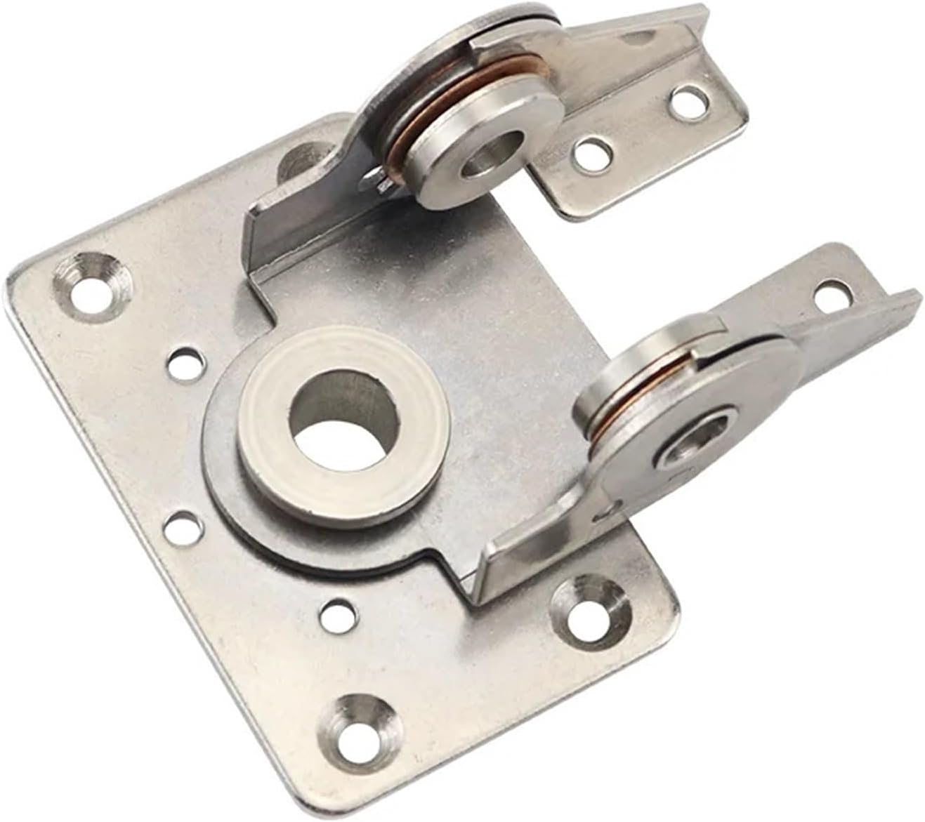 304 Stainless Steel Damping Dual-Axis Torque Hinge 1Pcs