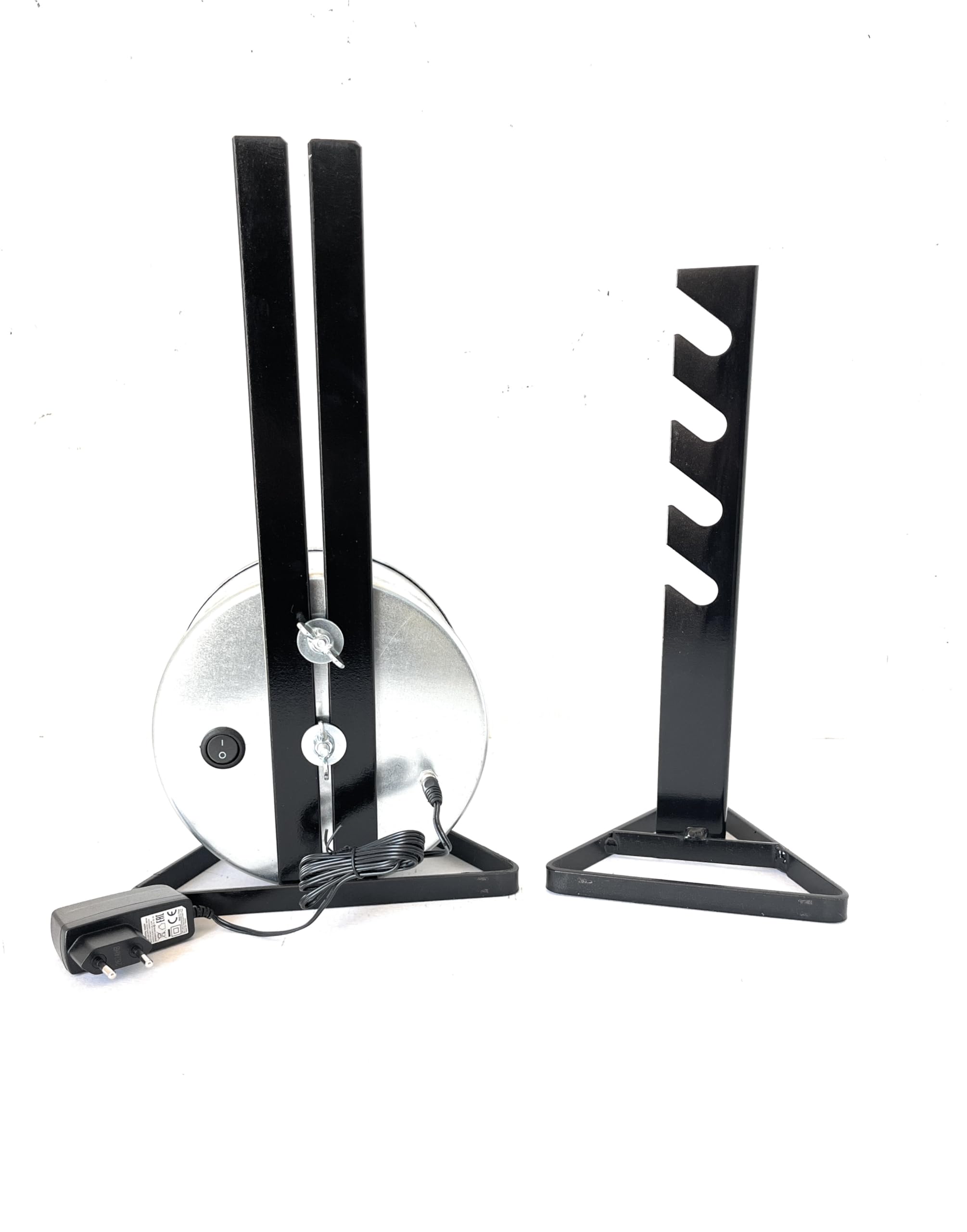 Tournebroche électrique plus avec broche acier inoxydable Assiette Cm 95 Paire fermacarne inoxydable Grille Broche 50 x 22