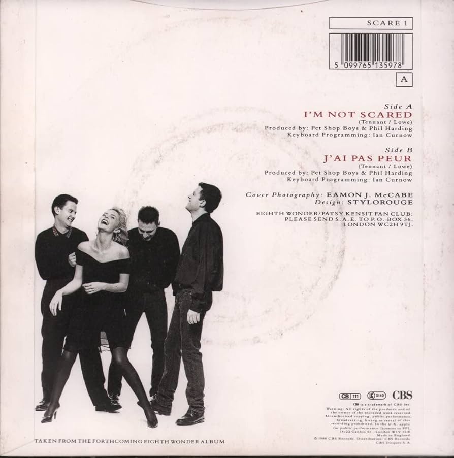 Eighth Wonder I'M NOT SCARED シングル8センチ8cm Eighth Wonder I'M NOT SCARED シングル8センチ8cm Eighth