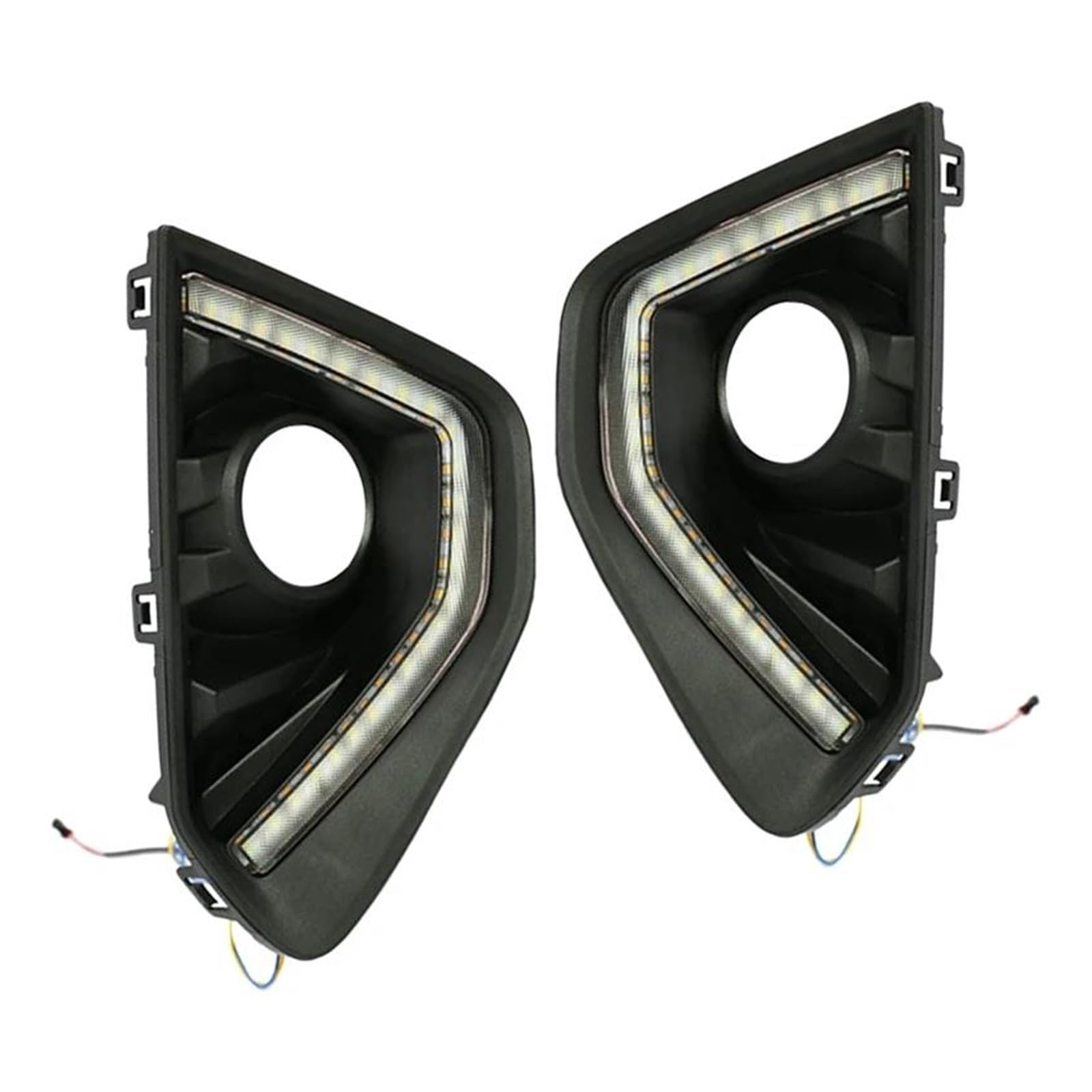 Feux De Jour LED 12V Voiture Anti-Brouillard Étanche F7