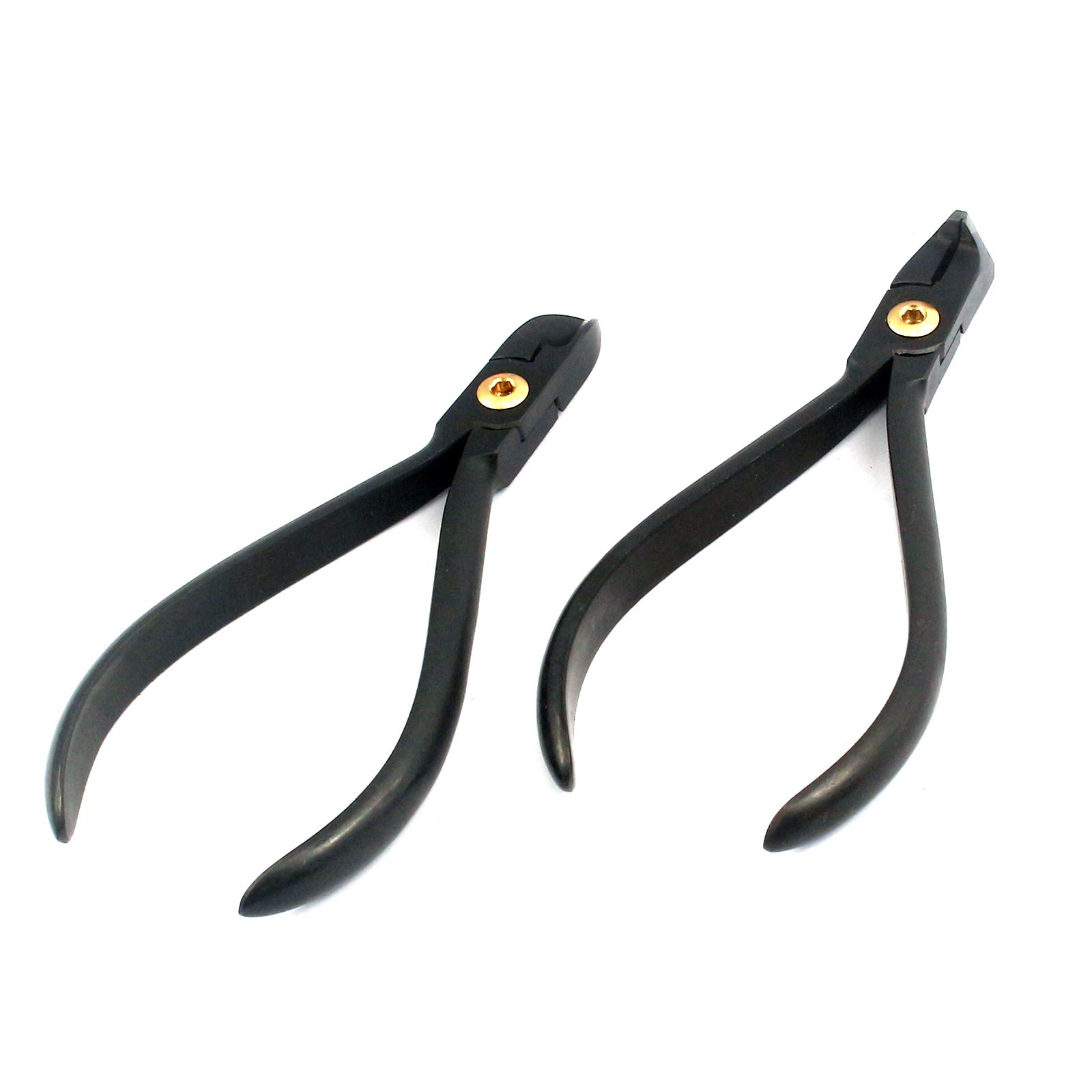 Precise Canada: Dental Distal End & Hard Wire Cutter Plier T.C Full-Black Orthodontic Instrument