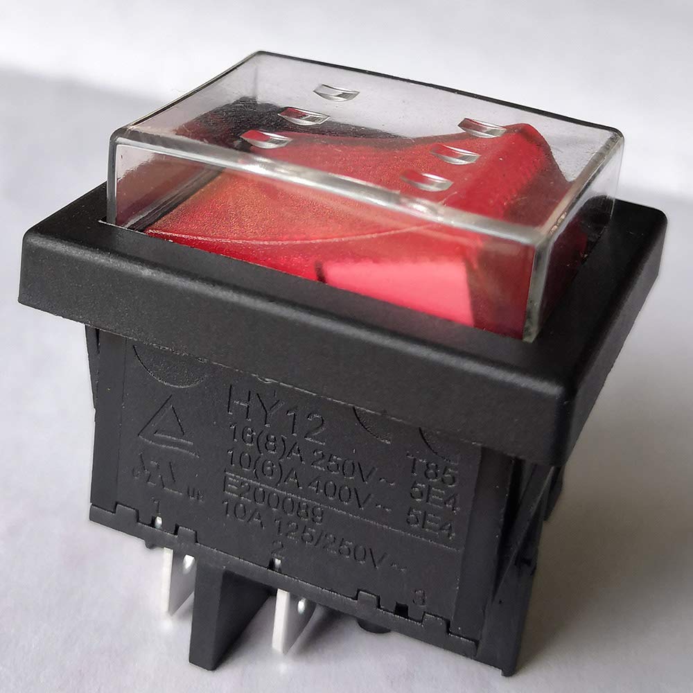 KEDU HY12-9-7 Di Alta Qualit&agrave; 250V 20A 4 Pin 2 Posizioni On