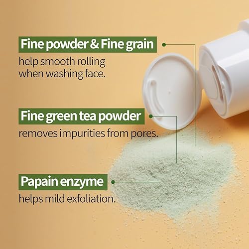 Miniatura 4 de Limpiador Enzimático, Limpiador Facial Energizante, exfoliante suave, lavado facial suave, burbuja, ácido hialurónico súper hidratante, para piel