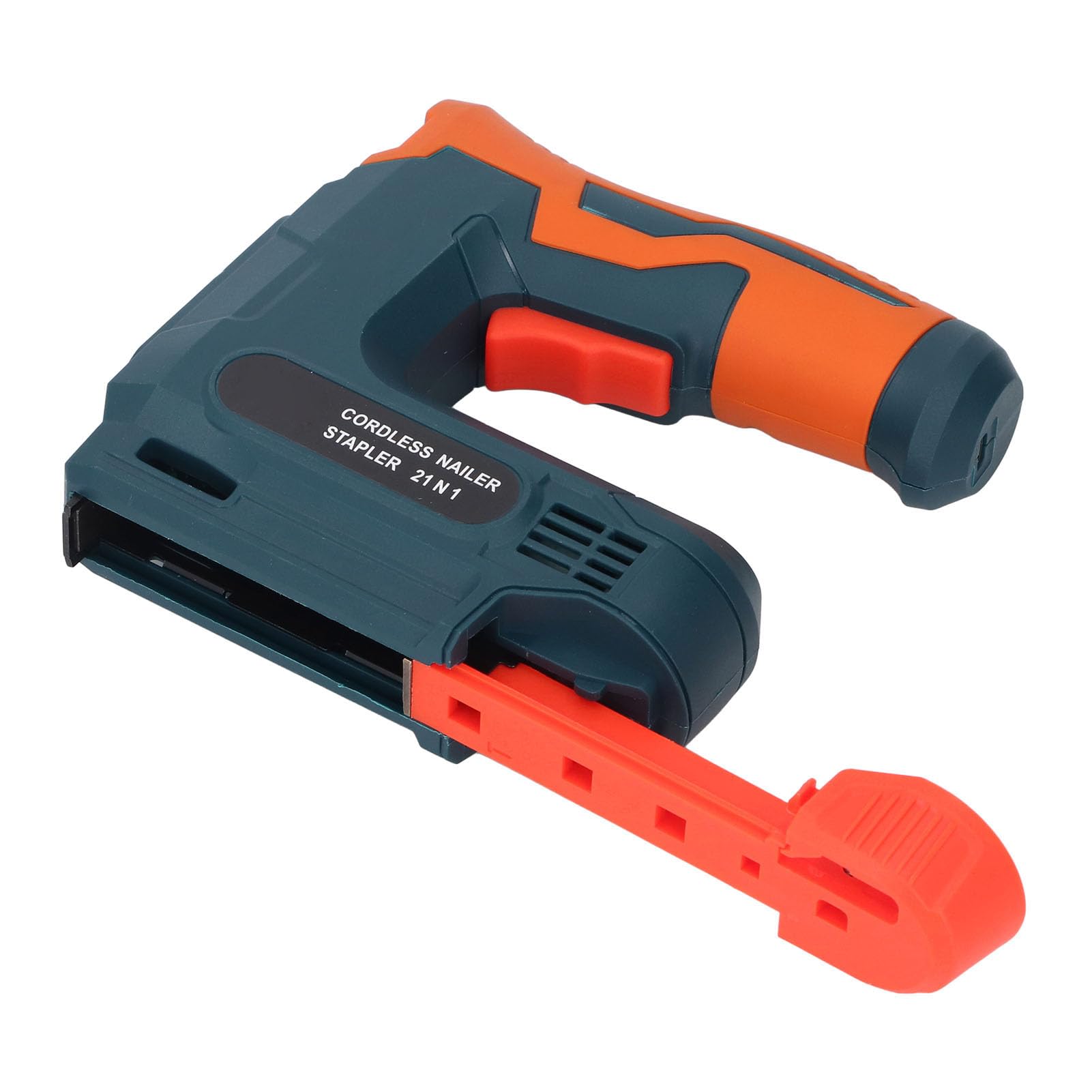 Walfront Grapadora Eléctrica Inalámbrica 2 en 1, Clavadora Brad Inalámbrica de 5 V, Grapadora Recargable por USB con 2000 Clavos para Tapicería, Carpintería de Madera
