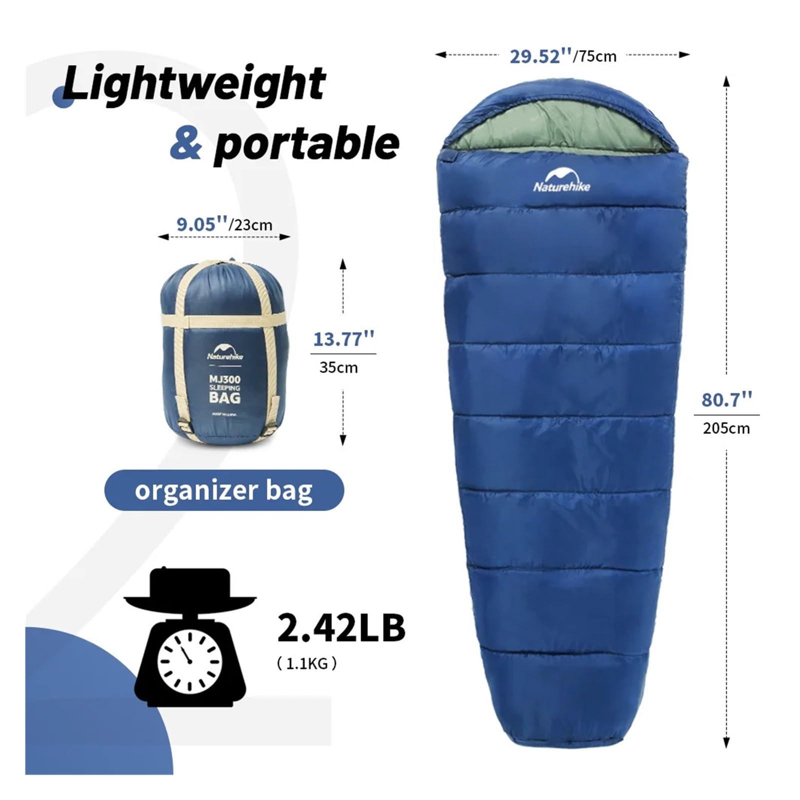 Schlafsack Camping Schlafsack Ultraleicht Wasserdicht Baumwolle Mummy 4 Saison Rucksackreisen Schlafsäcke Outdoor Reisen Wandern
