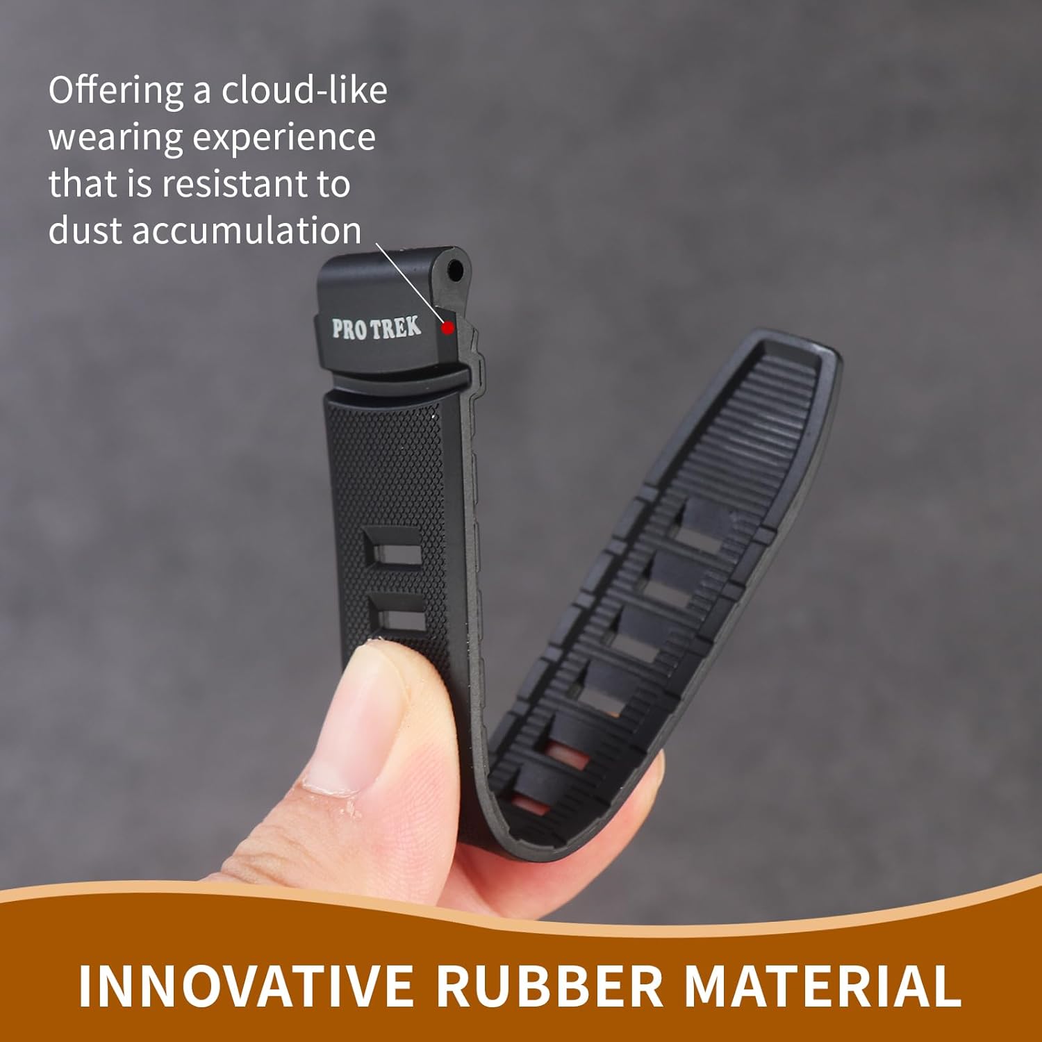 Soft Silicone Replacement Strap for Casio PRG-200A/PRG-500/PRW-2000A Men's Strap Watch Accessories