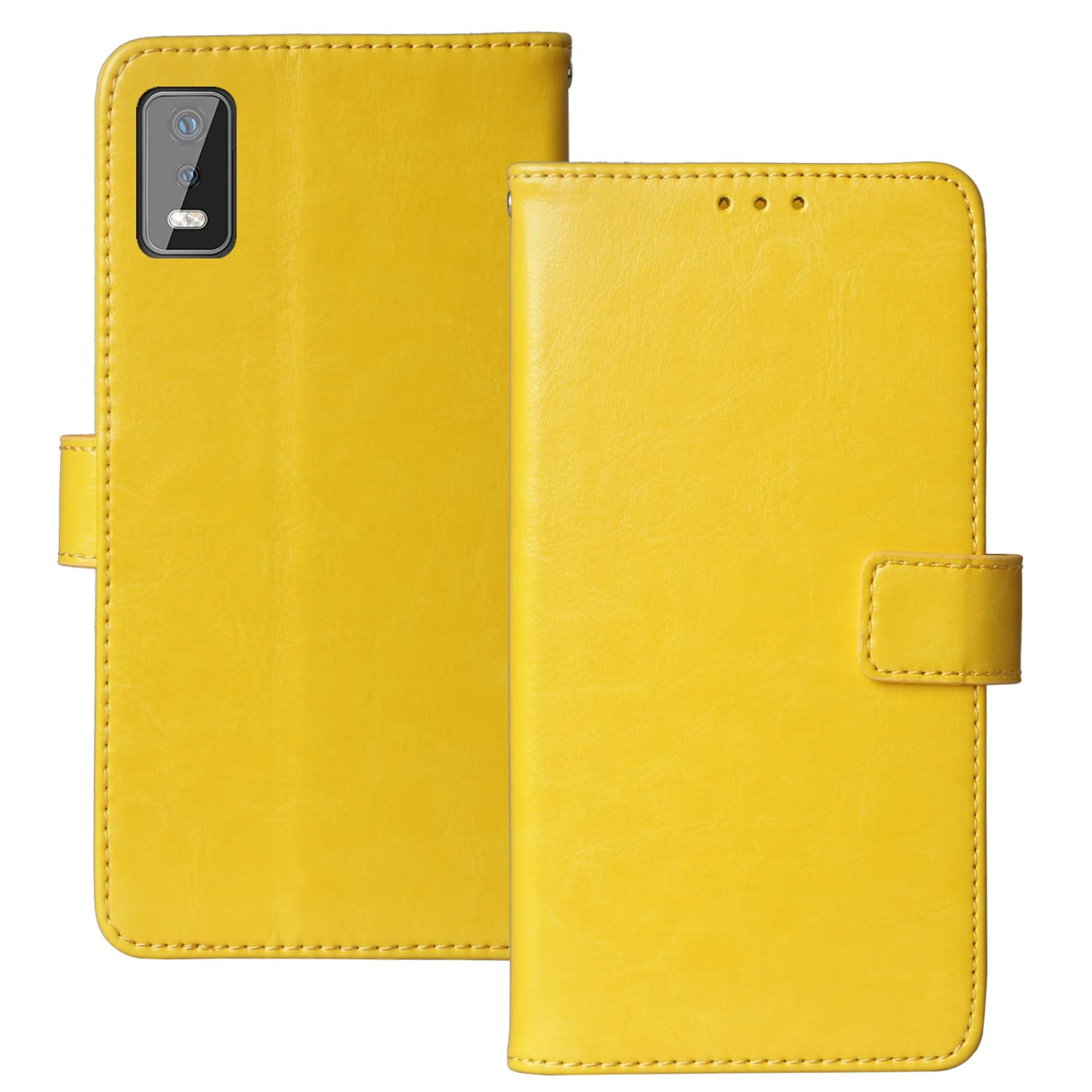 Generic Rosso Custodia in Pelle Flip Case Protettiva Cover Skin Wallet TPU Silicone per Cubot Note 8