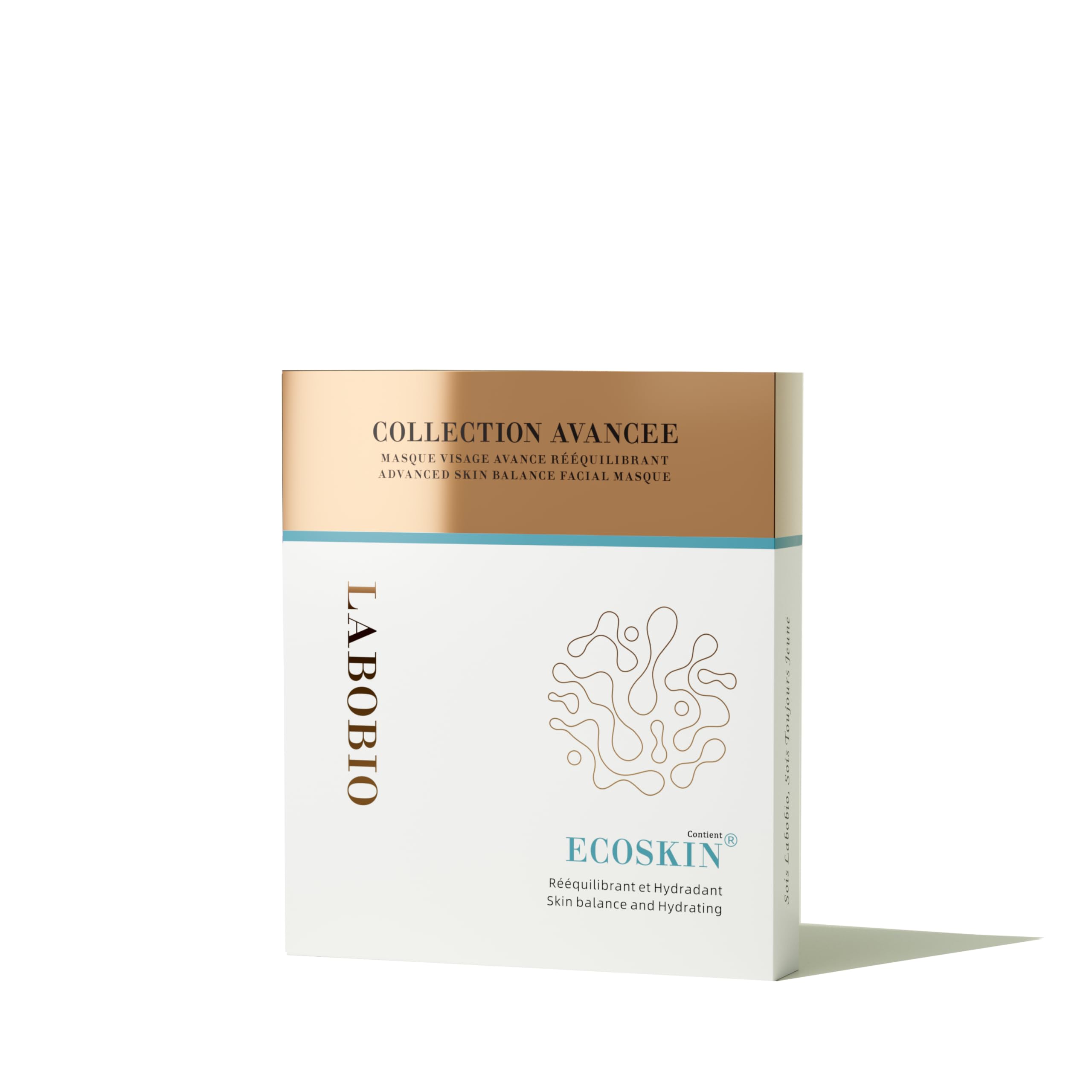 Masque Visage Hydratant & Apaisant – Lot de 6 Masques | Hydratation Intense | Soin Visage | Fabriqué en France | LABOBIO