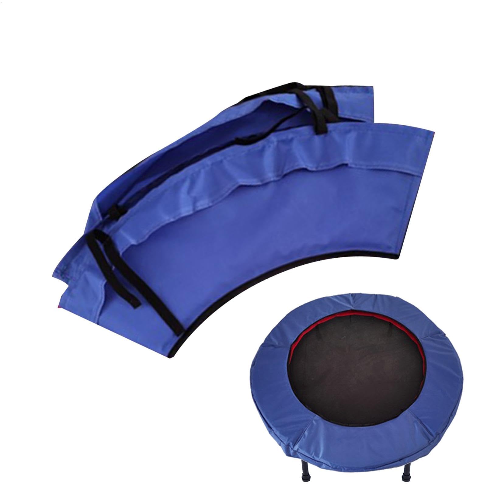 Tappetino di ricambio per trampolino di sicurezza, 102 cm, cuscino di ricambio, copertura a molla, accessori essenziali per trampolini