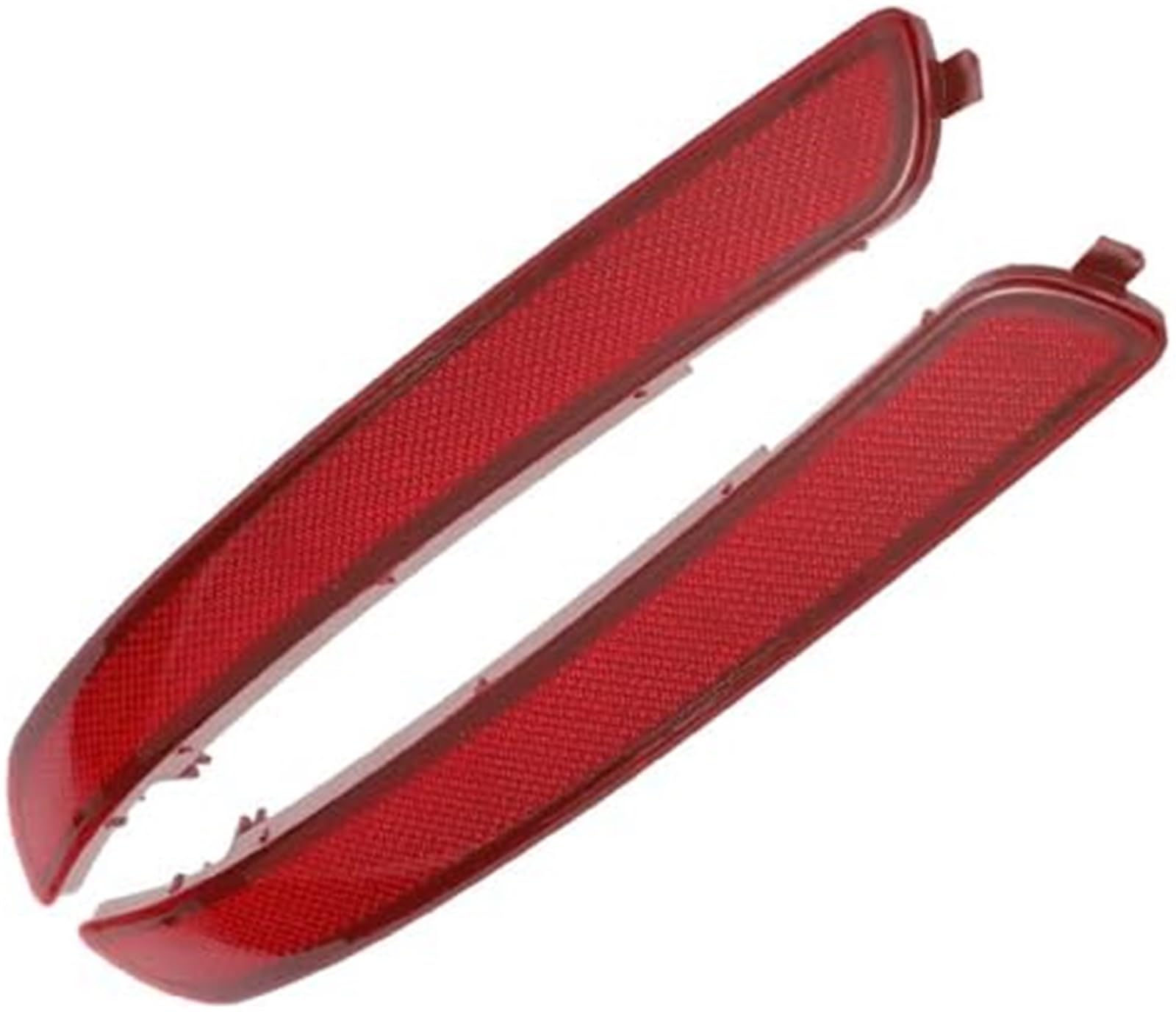 Odblask tylnego zderzaka, 1 para odblaskowych lamp obrysowych tylnego zderzaka, do Kia, Rio Sedan 4-drzwiowy, czerwony 924051W000 924061W000 Odblask ostrzegawczy zderzaka samochodowego