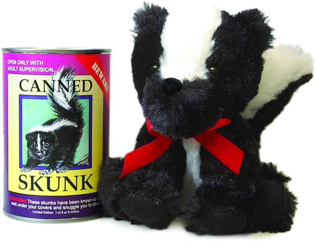 Amazon.com: Canned Critters Skunk : Toys & Games
