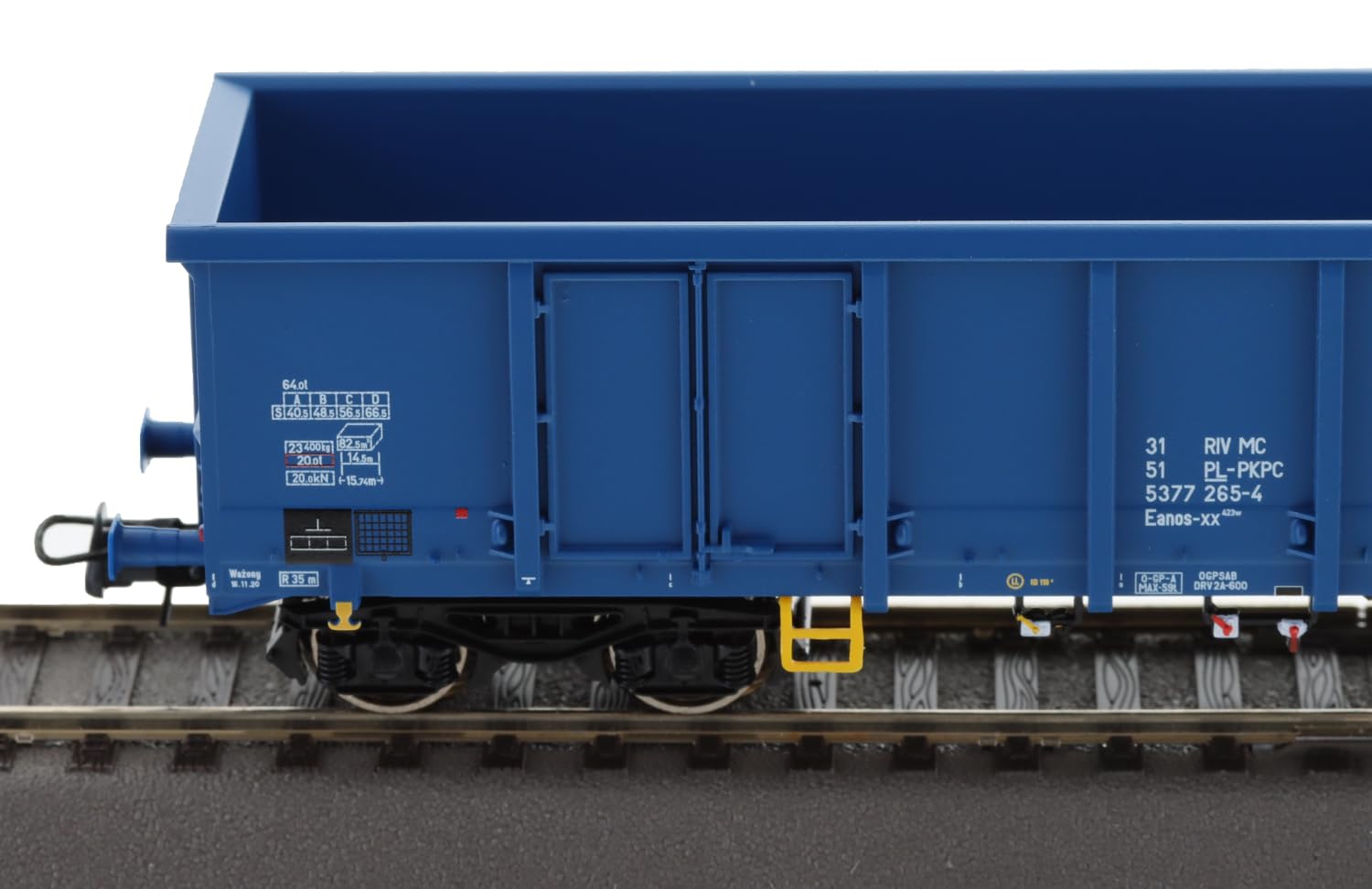 6600100 H0 3er Set offene Güterwagen Eaons, PKP-Cargo, Ep.VI