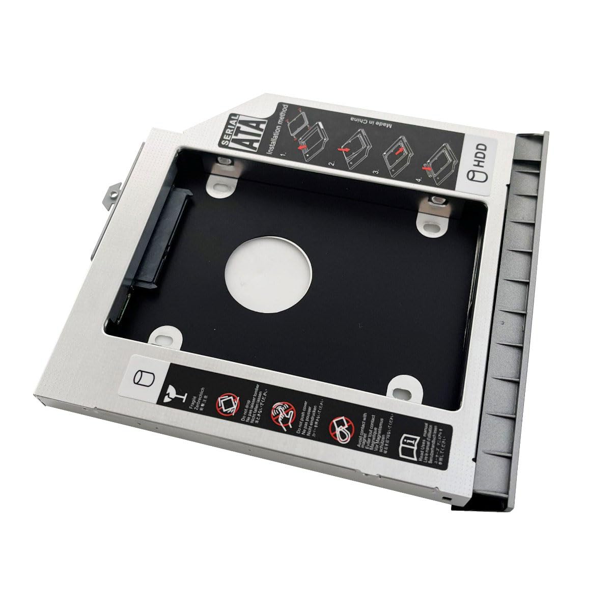 Amazon.com: 2nd HDD SSD Hard Drive Caddy for HP Elitebook 8460p