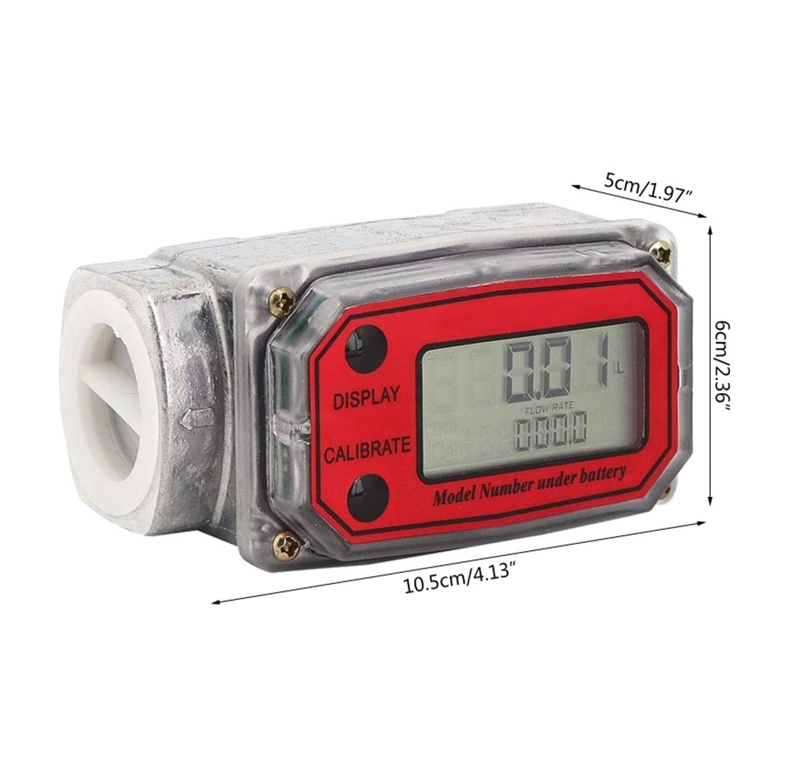 Flow Sensor Meter Digital Pipeline Water Flow Flow Meter Digital Flowmeter 1-inch Flow Meter Fitting