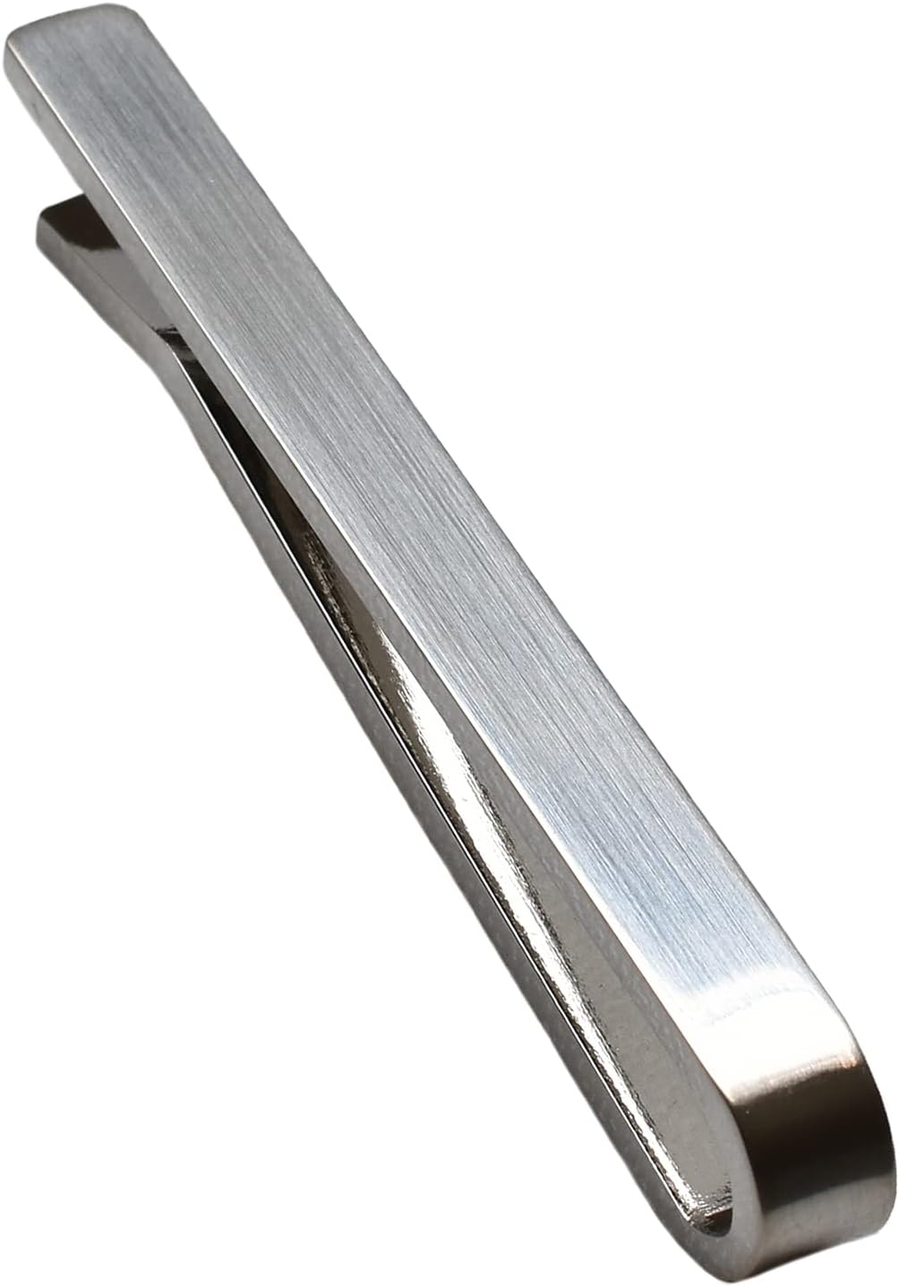 Tie Clips for Men, Black Silver Tie Bar Tie Pin made in japan Tps-014
