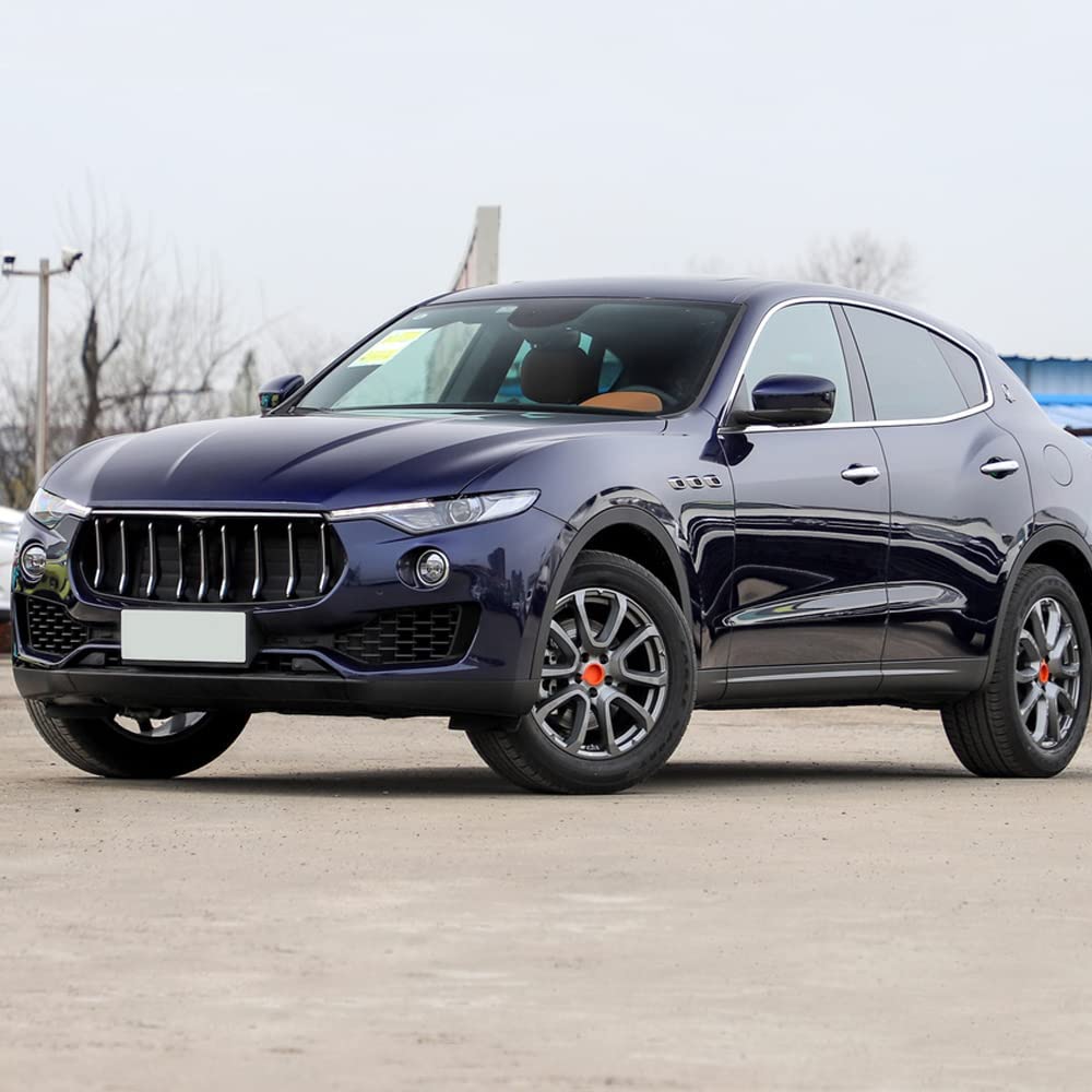 Tappetino Posteriore in Auto Gomma per Bagagliaio per Maserati Levante 2016-2021, Auto Vasca Baule Tappetino Tappeto Baule Imper Meabile Antipolvere Tappetino