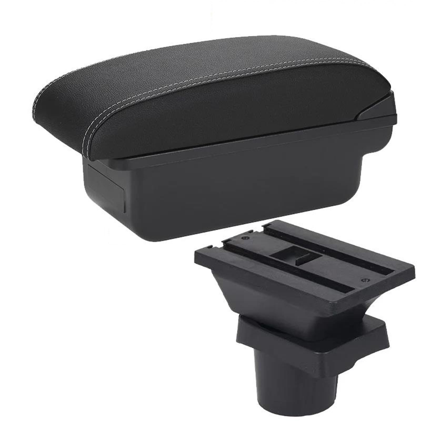 Hjkdsz Type B Cars Center Console Storage Box Armrest For Skoda For Citigo For Vw Up For Seat For Mii Accessories(Type B)