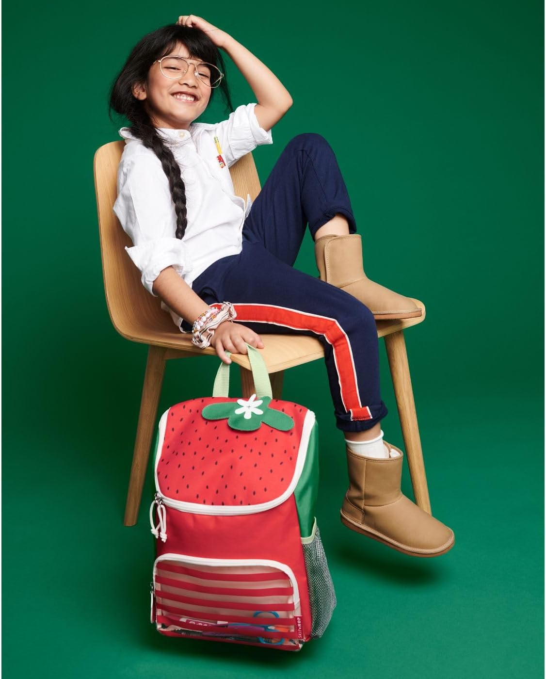 Skip Hop Sparks Kid's Backpack, Kindergarten Ages 3-4, Strawberry