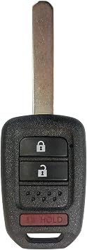 Fits 2015 2016 2017 Honda Fit Car Key Fob Keyless Entry Remote FCC ID MLBHLIK6-1T,by AUTOKEYMAX Single
