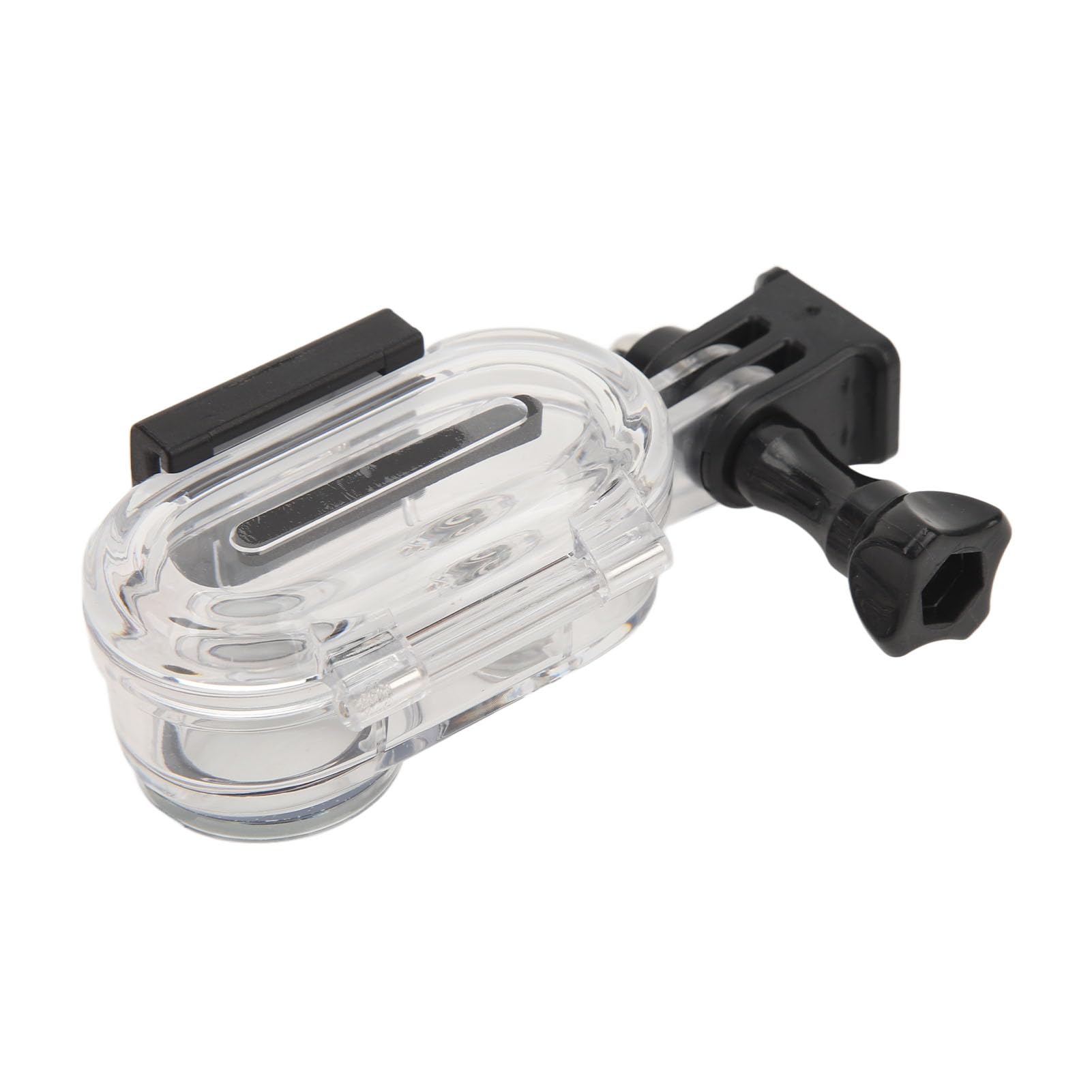 Custodia Trasparente da 60 M per GO 3, Guscio Protettivo per Immersione Subacquea 197 Piedi con Accessori per Staffa, Custodia Subacquea per Action Camera per