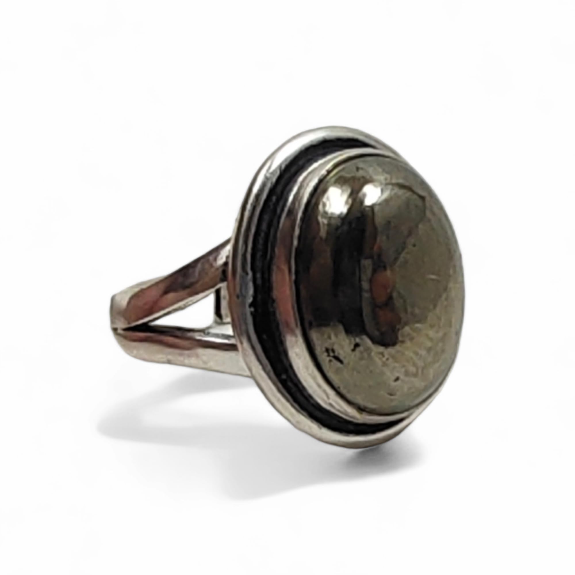rocksmins Pyrite Ring Polished Shape Adjustable (1 Pcs) Natural Crystal Fools Gold Gemstone for Reiki Crystal Healing Energy Aura Cleaning attract Wealth Money Magnet Business Abundance (B0D53R4NR3) Amazon Price History, Amazon Price Tracker