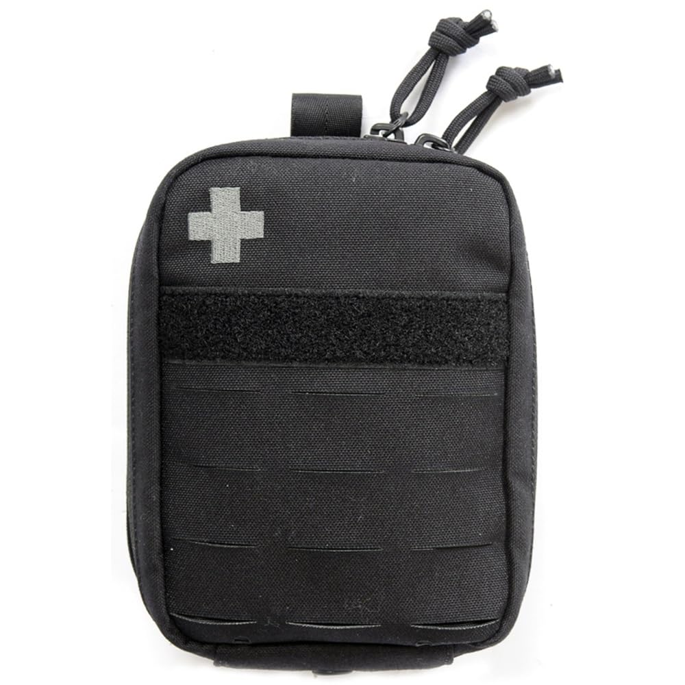 Tasmanian Tiger TT Tac Pouch Medic kompakte, Molle-kompatible Erste Hilfe IFAK Tasche mit Patch-Fläche 16 x 12 x 4 cm