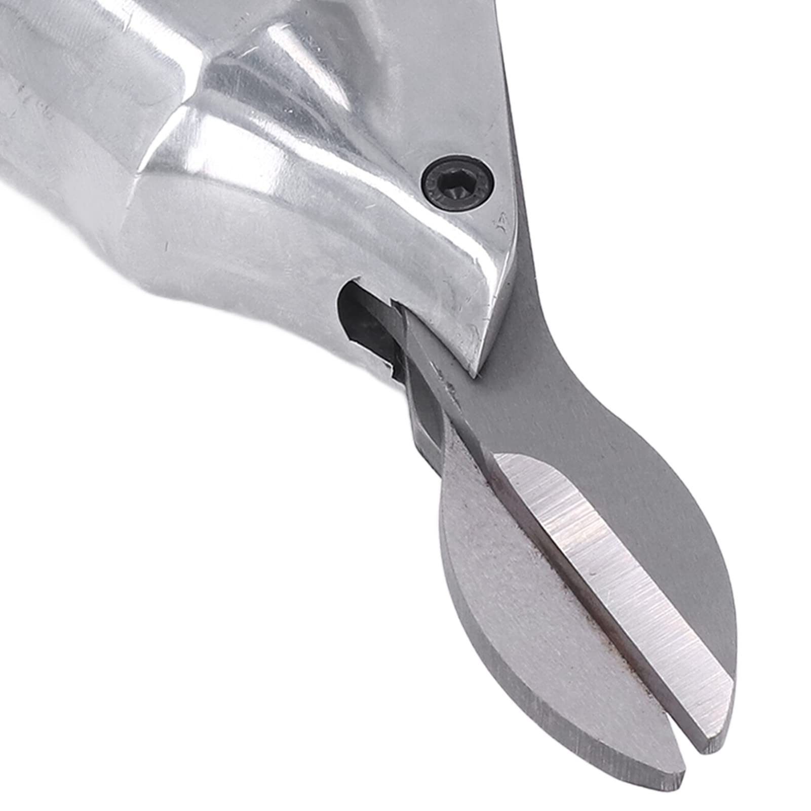 Tijera neumática LOCADENCE, Tijera neumática de 2500 rpm, Cizalla industrial de aire de alta eficiencia, Herramienta de corte neumática recta, Tijera cortadora de metal para hierro
