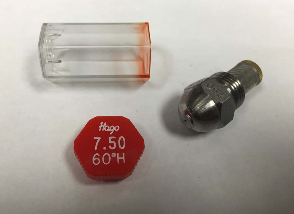 HAGO 7.50 GPH 60 Degree H (Hollow) Nozzle (18800, 75060H, 030G1137)