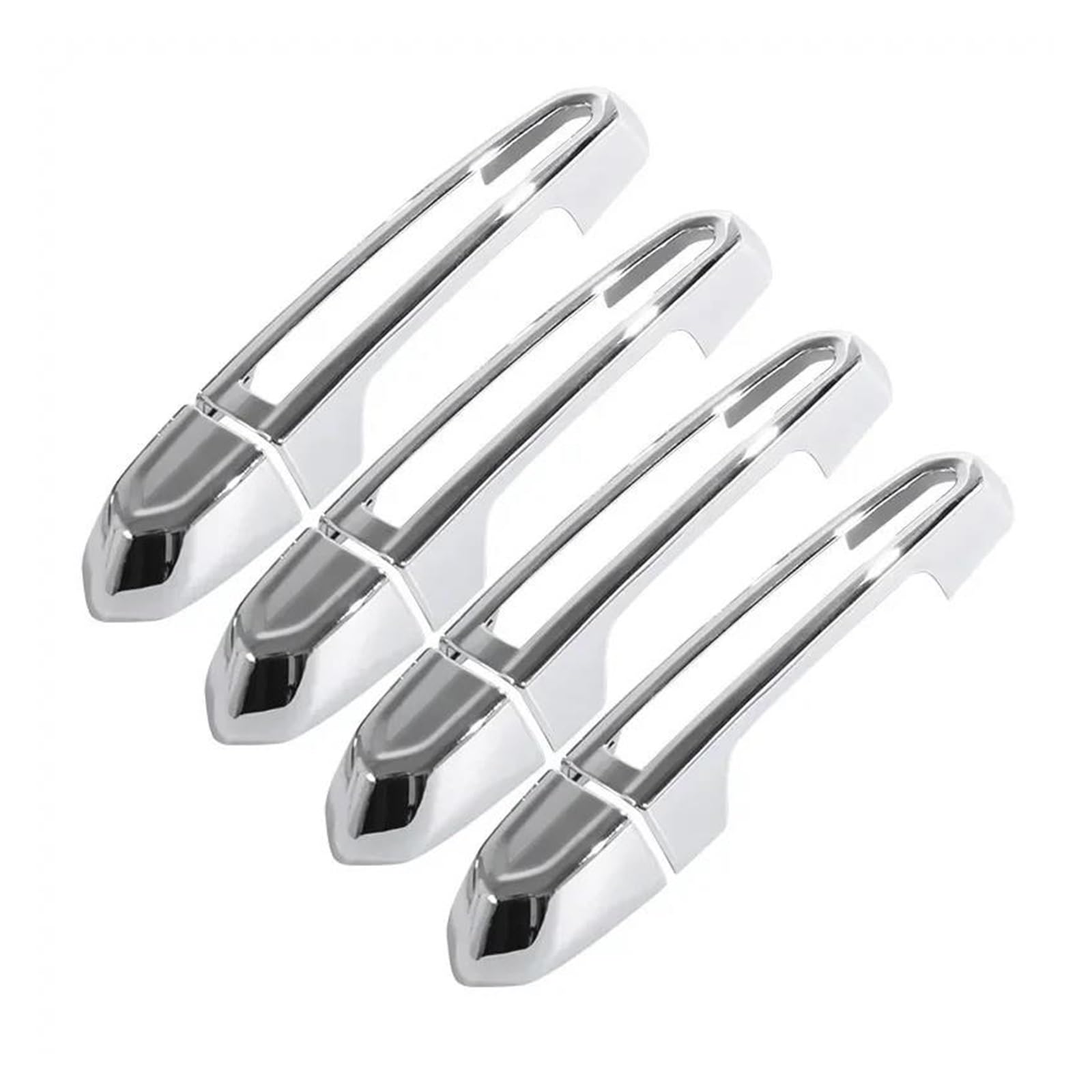 Cavinbdz Silver A Car Exterior Door Handle Cover Trim Sticker For Cadillac Xt4 Xt5 Xt6 Ct6 Ats Ct5 (Silver A)