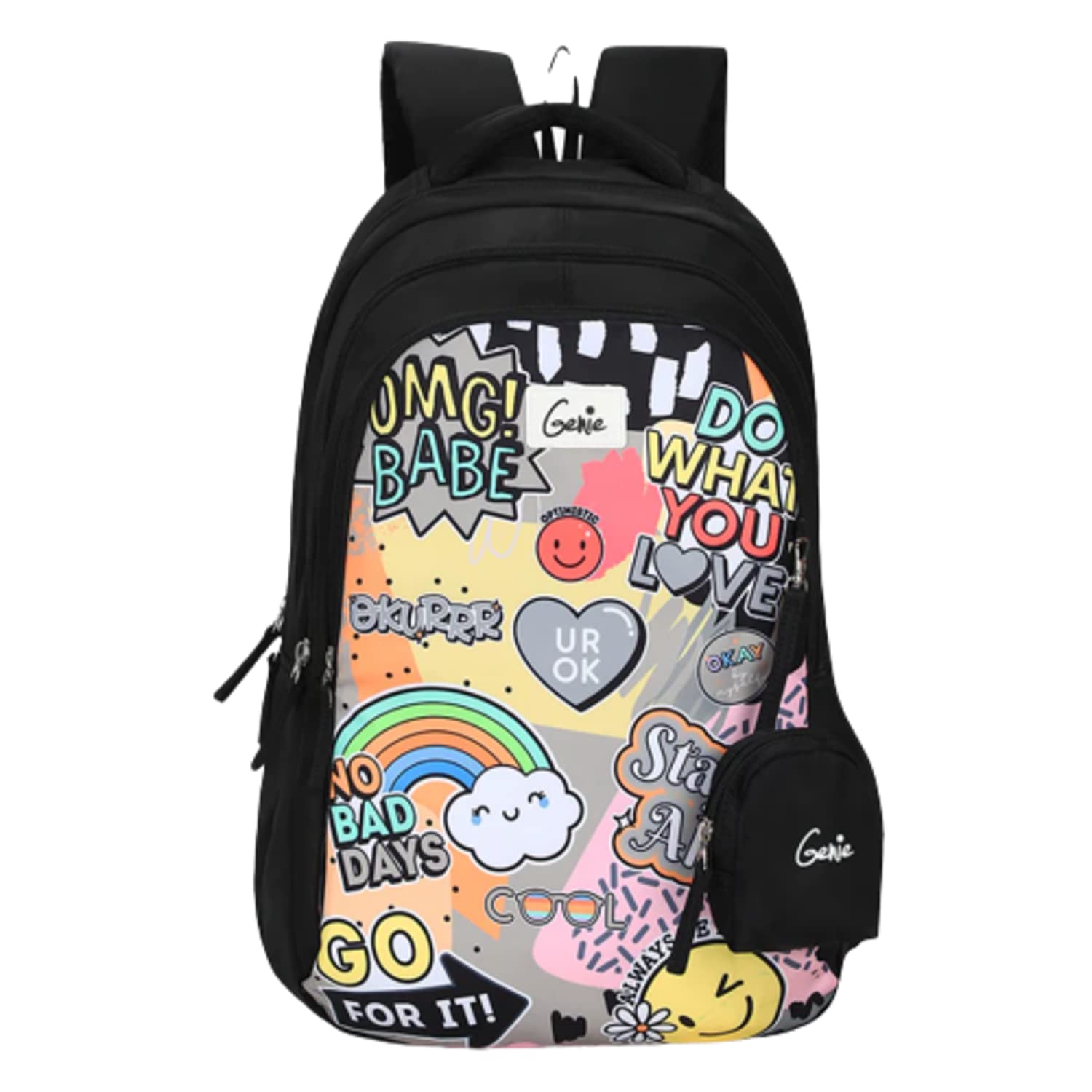 Genie Cool Black in Color Laptop Backpack 19 inch (B0BV7BB3FT) Amazon Price History, Amazon Price Tracker