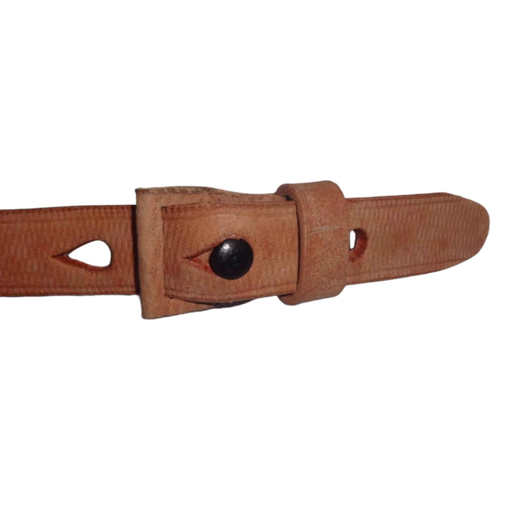 Deutsch Mauser K98 WWII Gewehr Leder Sling GEKENNZEICHNET GWX 1943 Natural Color