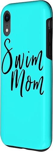 Miniatura 2 de Funda para iPhone XR Natación Mamá Divertida Natación Madre Padres