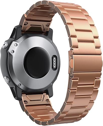 Miniatura 1 de RORFFK Watchband Strap For Garmin Fenix 7S 6S Pro Watch Quick Release Stainless Steel Wrist Band 20MM Strap
