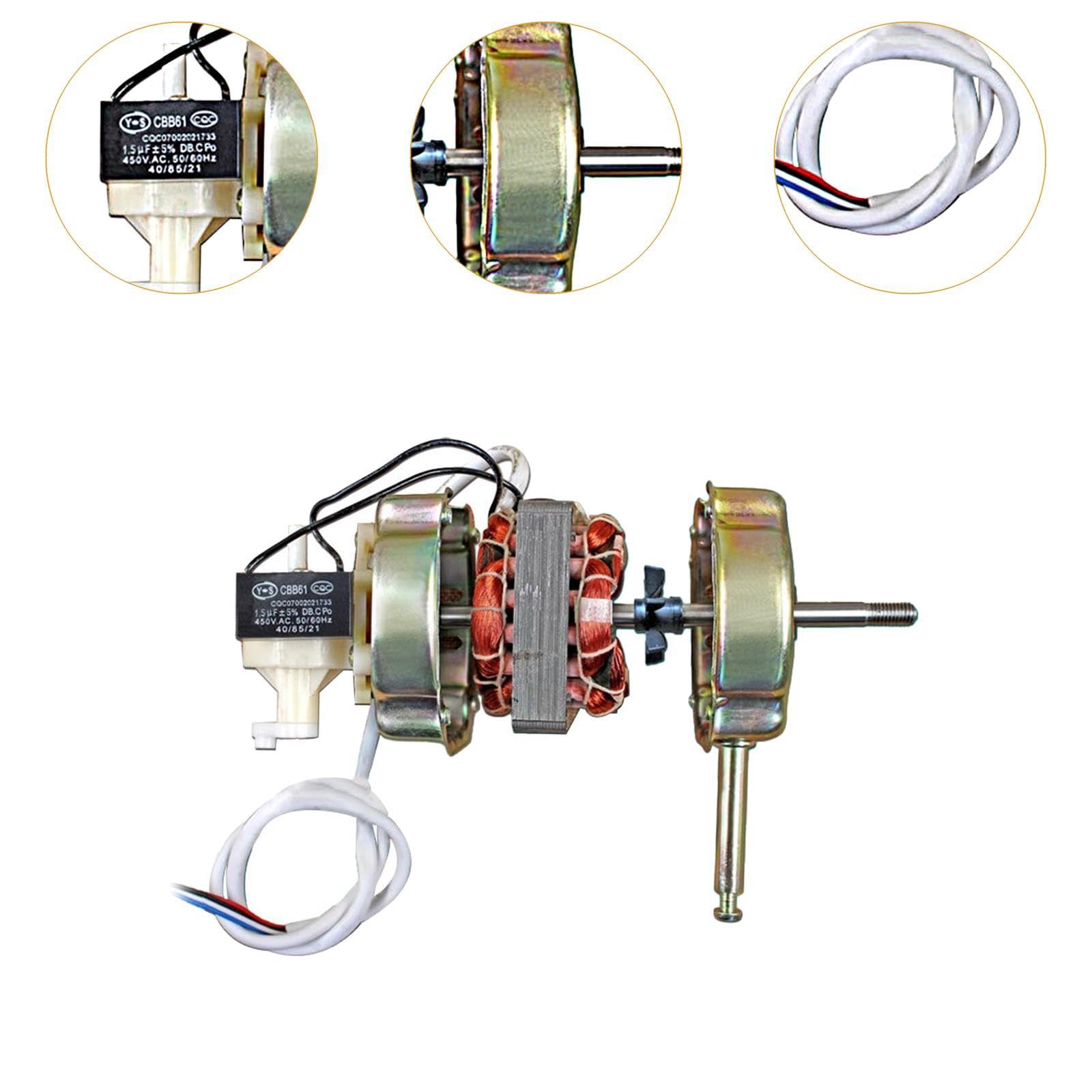 Motor de, Mini Motor para Proyectos de Bricolaje, 60 W, Reemplazo Directo, Accesorio, Potente Herramienta, Multiusos,