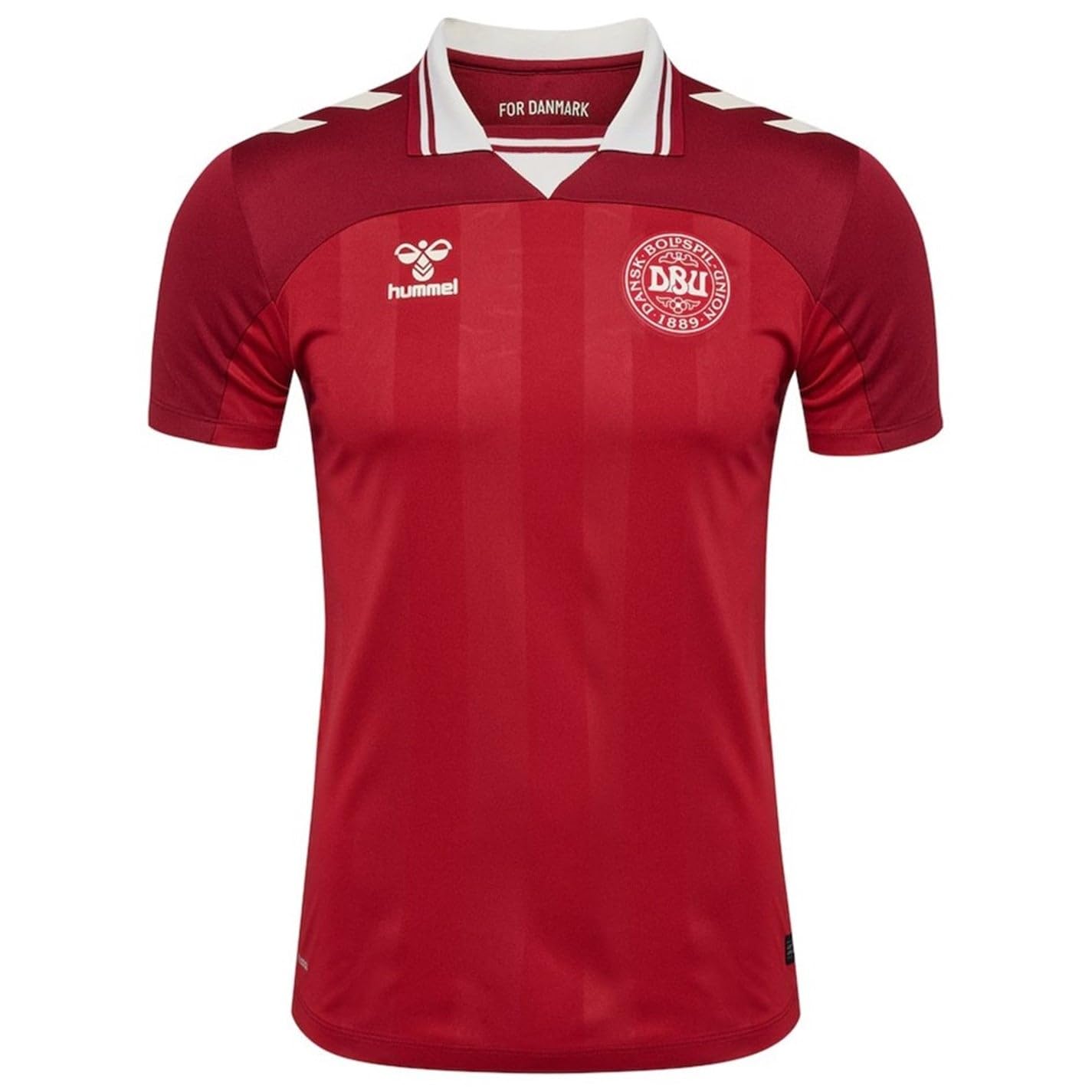 Hummel Men's Denmark Home Shirt 2025 Adults - Red - Large