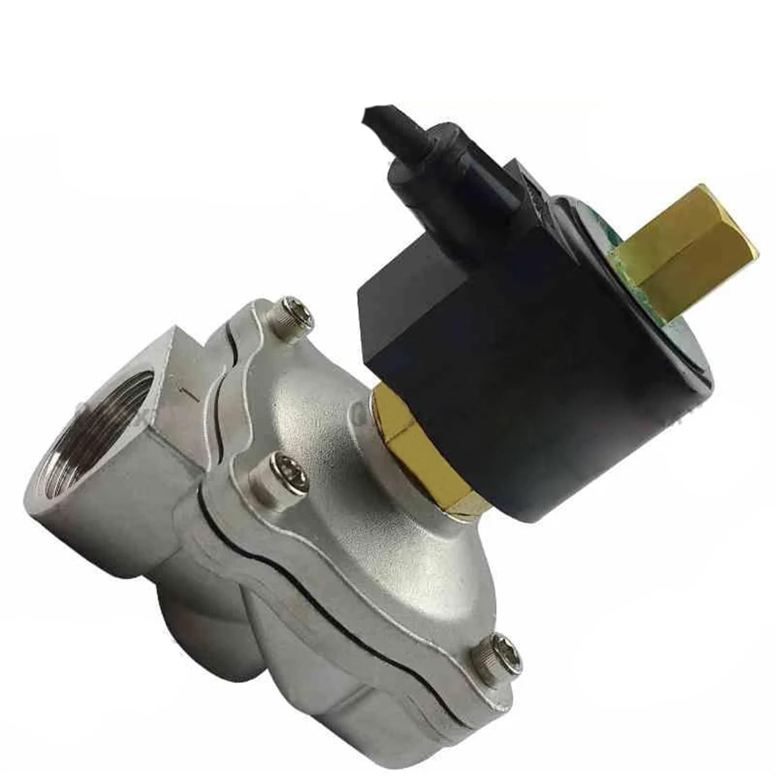 TBZOQAID 1" Waterproof Normally Open Stainless Steel Fountain Solenoid Valve 110V 24V 12V 24v for Underwater(24VAC)