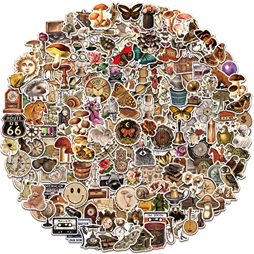 Anerza 300 Pcs Vintage Stickers, Aesthetic Stickers For Scrapbook Journaling Water Bottles Laptop, Scrapbooking Supplies Kit, Cottagecore Waterproof Vinyl Bullet Junk Journal Stickers For Adults Teens #TOP1