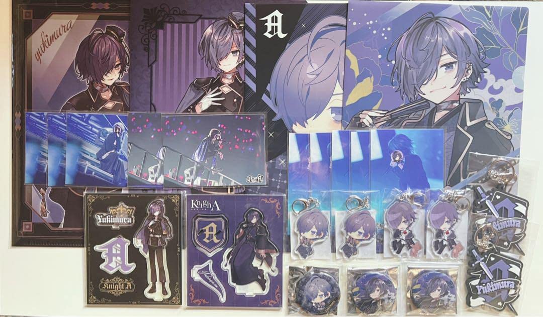 Amazon.co.jp: KnightA-騎士A ゆきむら。さん グッズ25点セット : おもちゃ 