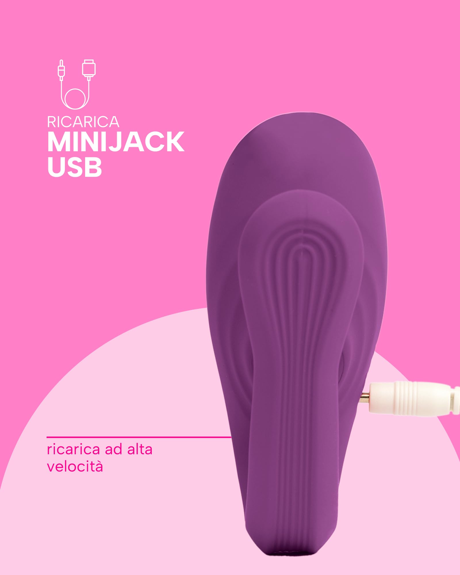 MySecretCase Sexytoysys Donna Vibratoreper Donna con Telecomando a Distanza 7 Modalità Vibrazione e 7 di Pressione Stimolatore Clitoride Femminile Sexytoysys Coppia Vibratore per Coppia Viola