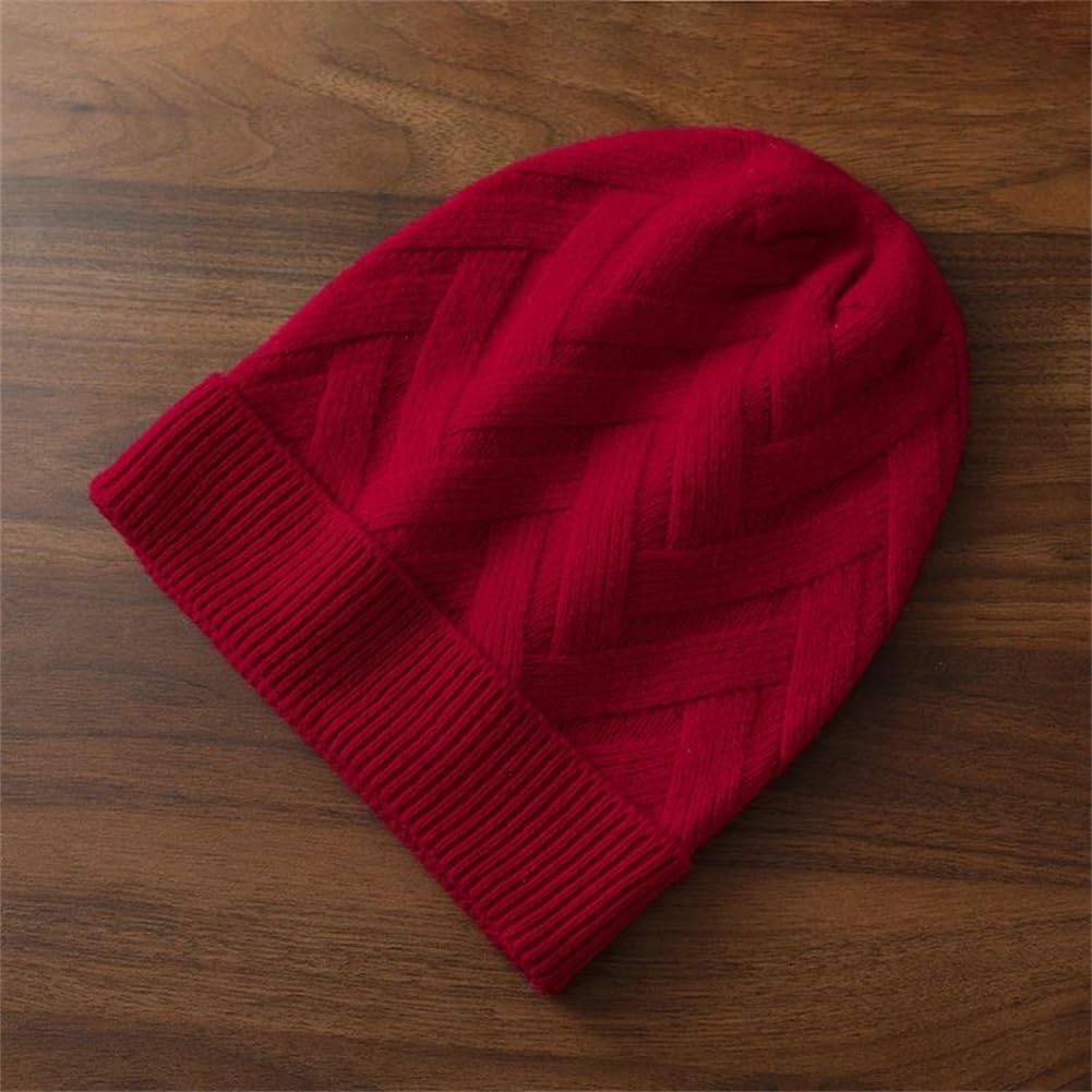 Bonnet tricoté Bonnet Classique tricoté, Ce Bonnet Unisexe en Laine mérinos mélangée est Multicolore(Fleece Lighttan)