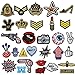 Produktbild Aufnäher, Aidonger 30 Stk. Patch Sticker, Applikation, Aufbügler, Aufkleber, Patch für Kleidung, Taschen/Rucksäcke, Schuhe, Hüte