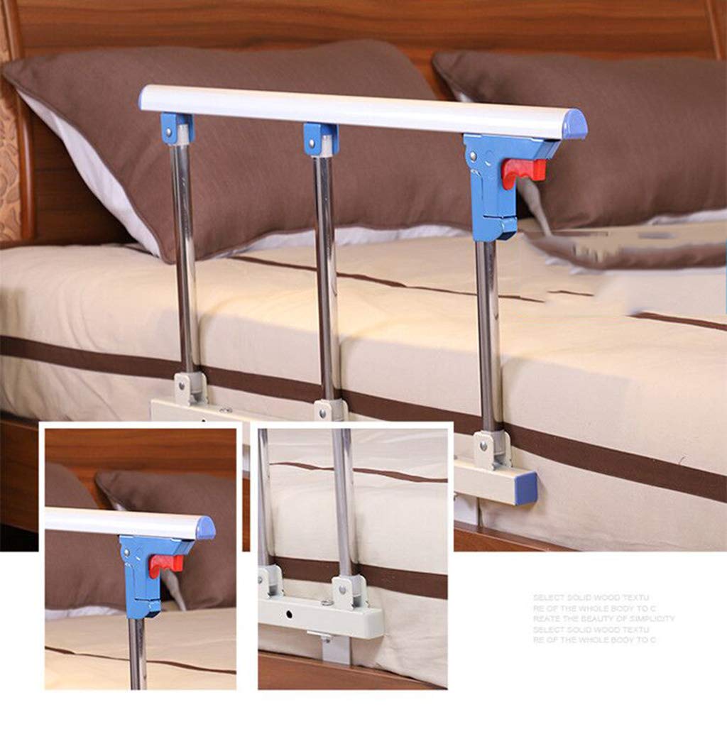 Barandilla de cama plegable para ancianos/adultos, barandilla de seguridad portátil con asa, barrera, parachoques