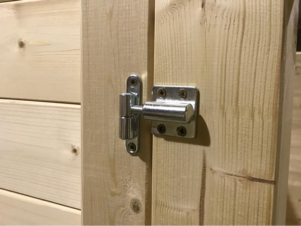 Gartenhaus | Gerätehaus | Holz Blockbohlenhaus CA2870 | Wandstärke: 28 mm | naturbelassenes Holz | BTH 260 x 198 x 225 cm | Doppelflügeltür | Satteldach