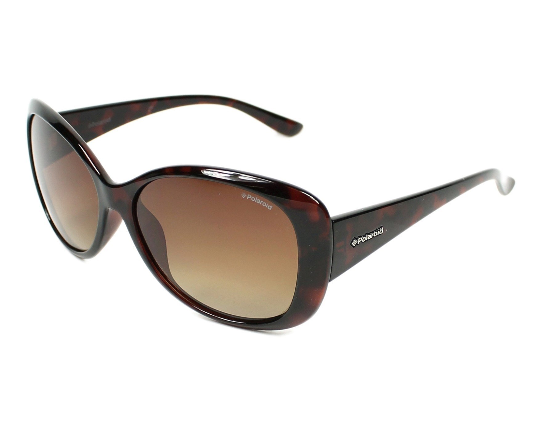 Polaroid Women's P8317 0bm Sunglasses, Havana/Brown Shaded Polarized, 58 UK