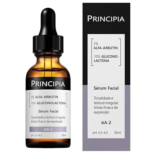 Sérum Principia 2% Alfa-arbutin + 10% Gluconolactone